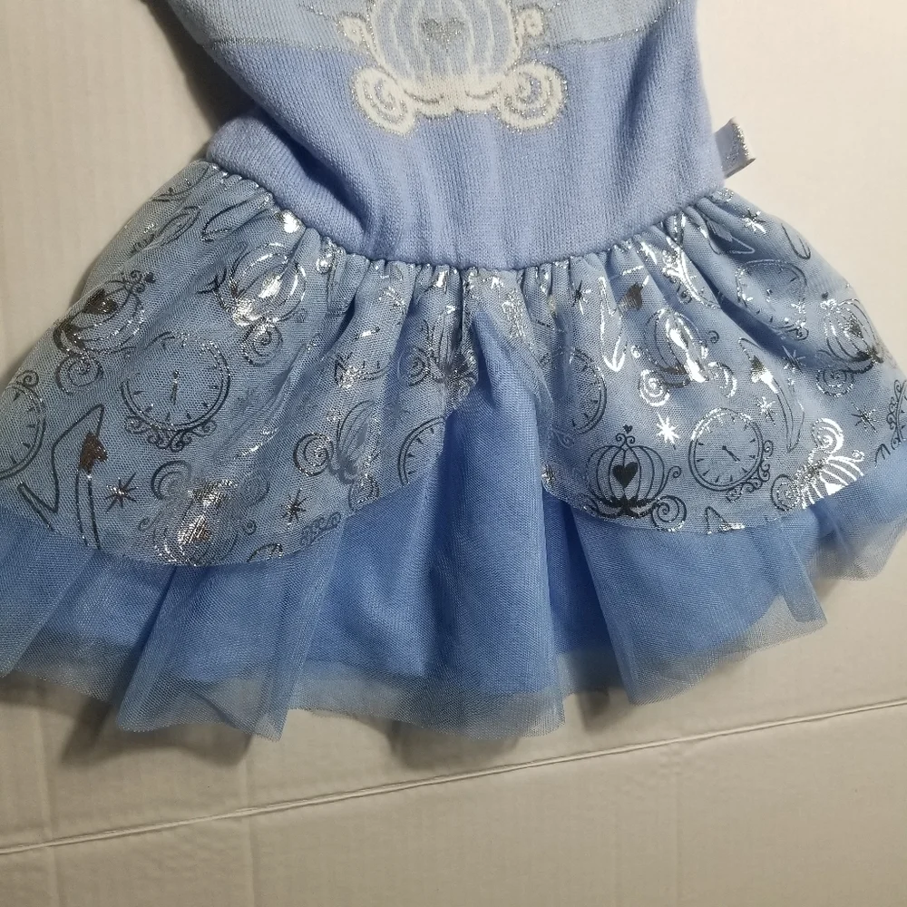DISNEY PRINCESS CINDERLLA BLUE DRESS SIZE 12 MONTH